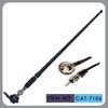 Porcellana Antenna di gomma dell&#039;automobile di Fm del camion per l&#039;albero nero Chrome del PVC in lega di zinco fabbrica