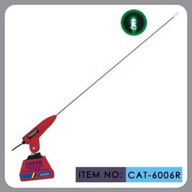 Antenna del supporto della grondaia dell'albero della vetroresina con le luci colorate del LED