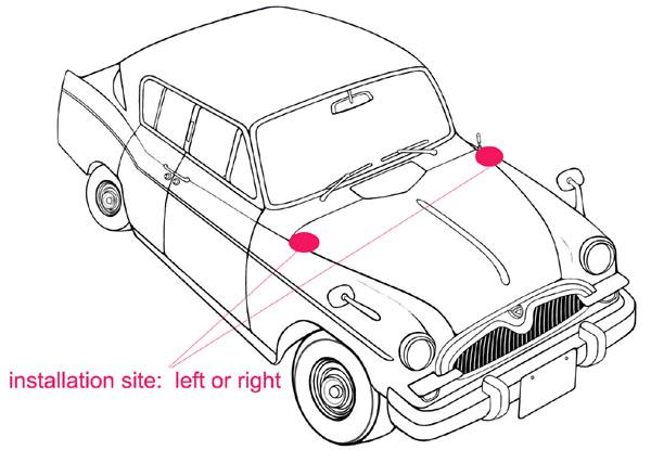 1M antenna dell'automobile del fm di 4 della sezione, albero dell'acciaio inossidabile per l'auto del camioncino